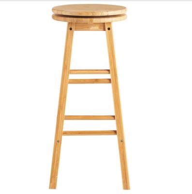 China Eco-friendly Wholesale Bar Stool Umpire Chair Bamboo Bar Stool Chair for sale