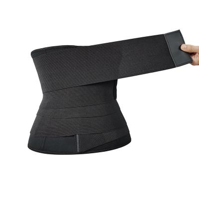 China New Design Home Wholesale Women Fat Belly Trimmer Body Shaper Order High Compression Wrap Slimming Belt Waist Trainer Shaper for sale