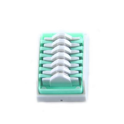 China HORIZON Titanium Medium Large Teleflex Metal Ligature Staples WECK, ML, Green zu verkaufen