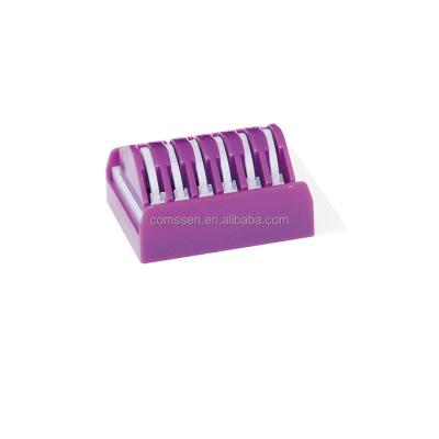 Chine Teleflex Metal Edge-O-Lok Polymer Ligating Staples WECK for Laparoscopy, 544240, L, Purple à vendre