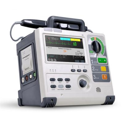 China Metal Low Price S5 Portable Medical AED Cardiac Defibrillator Automated External Defibrillator Te koop