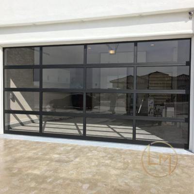 China Modern Overhead Garage Door Mirror Door Polycarbonate Garage Door Designs for sale