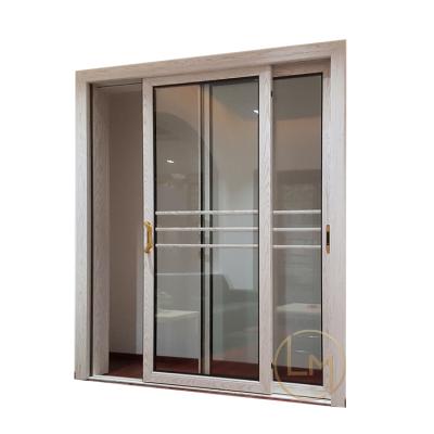 China Wholesale Price List Latest Easily Assembled Bathroom Mirror Sliding Shower Wardrobe Glass Door for sale