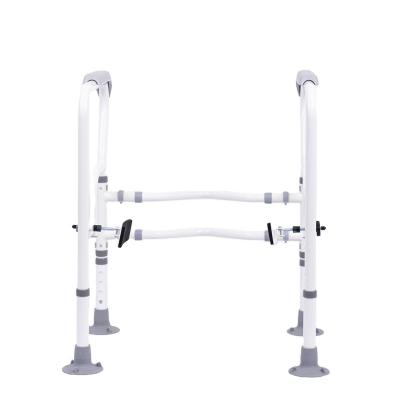 China Iron Toilet Safety Frame Rail With Suction Tips Bathroom Use Chest Of Drawers For Elderly for sale