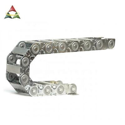 China I (integral); II (separately); (Frame Type) Fully Enclosed III Alloy Steel Cable Drag Chain For Metal Processing Machine for sale