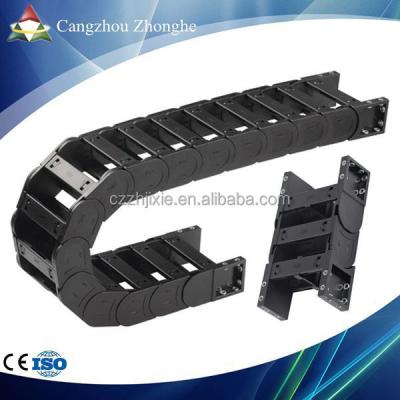 China building material shops cnc high speed cable chain flexible plastic cable carrier power chain made in china for sale