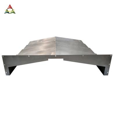 China High Speed ​​And Soft Armor Steel Telescopic Rail Machine Tool Protection Cover for sale