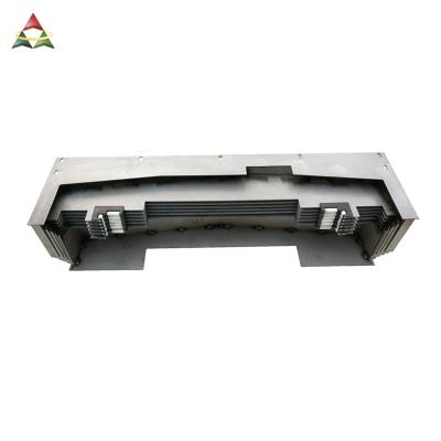 China Machine Tool Guide Rail Guard Steel Telescopic Protect Slide Way Bellows Cover for sale