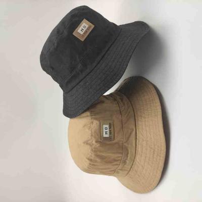 China Fashion\Comfortable Cotton Bucket Hat Customized Logo Plain Color Fisherman Custom Designed Unisex Bucket Hat for sale