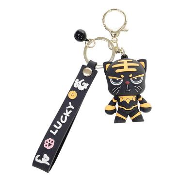 China Tiger Creative Cartoon Tiger Key Chain Car Key Love Tiger New Year Simple Gift Bag Year AY142 for sale