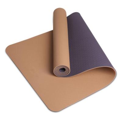 China Body Buliding Natural Rubber Meditation Use Natural Rubber Yoga Mat Custom Printed Cork for sale