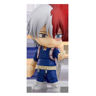 China Waterproof Mini Q Version My Hero Academy Figure Model PVC Doll Todoroki Shoto Action Numbers Set for sale