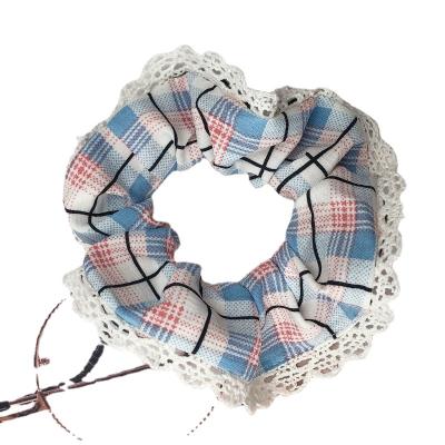 China Fashional 2021 New Pattern Custom Velvet Ponytail Holder Hair Scrunchies Women Scrunchies For DecorationHot Sale Products for sale