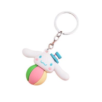 China Fashional Promotional Creative Cartoon Cute Key Chain Phone Doll Pendant Key Chain for sale