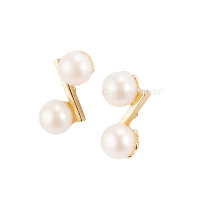 China 2022 Panla's Other Queen 2022 New Trendy Irregular Irregular Circle Earrings Vintage 6Pcs/Set Twist Chain Pearl Drop Earring New for sale