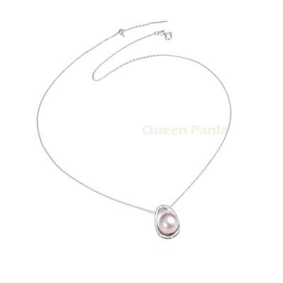 China Panla Queen 925 sliver fashion temperament grace and pearl round shape CLASSIC necklace for sale