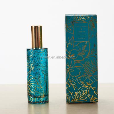 China Sustainable Luxury Automatic OEM Perfume 100ml Room Spray Glass Bottle Refillable Air Freshener for sale