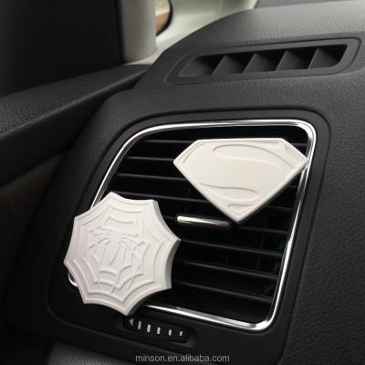 China Eco-friendly Ceramic Air Freshener Car Air Freshener Car Plaster Diffuser Stone Car Air Freshener Diffuser for sale