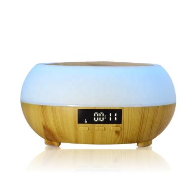 China Smart Remote Wooden Electric Humidifier WIFI Car Aroma Diffuser Essential Oil Diffuser for sale