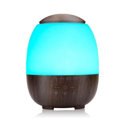 China 400ml Commercial Deep Wooden Grain Aromatherapy Essential Oil Diffuser Air Freshener Humidifier for sale