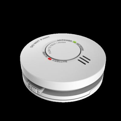 China 2021 New Remote Control Smoke Detector Detector AC 220V With DC-10 Years Battery Security WIFI Smoke Sensor for sale