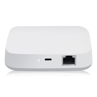 China Wifi IOS, Android Support Zigbee 3.0 Tuya Wifi Gateway Smart Wireless Home Automation System Alexa Wifi 2.4ghz 5V 1A -10~55 for sale