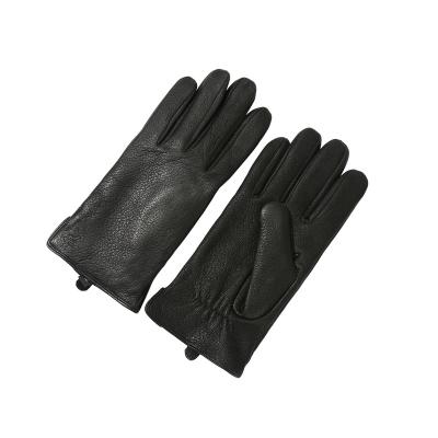 China Comfortable Winter Touch Screen Gloves Waterproof Thermal Gloves Cycling Outdoor Leather Gloves Mittens Men for sale