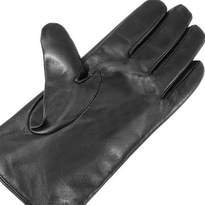 China Comfortable Men's Winter Warm Touch Screen Gloves Genuine Sheepskin Leather Gloves for sale