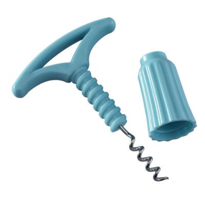 China Manual Wholesale Plastic Manual Wine Corkscrew Opener Bottle for sale