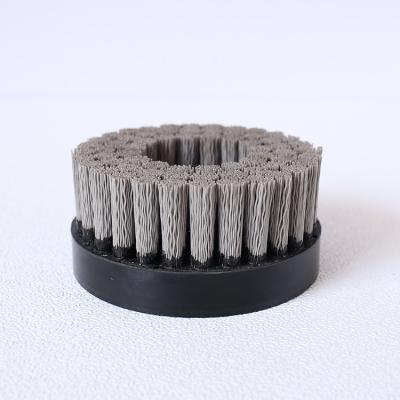 China Automotive Industry /Environmental Industry And More Deburring TDF Disc Brush Glue Injection Injection End Brush Polishing And Grinding Industrial Brush for sale