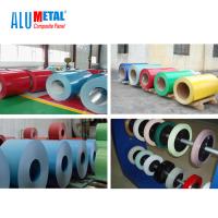 China El polietileno no tóxico prepintó la tira de aluminio revestida 6m m de la bobina en venta