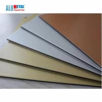China Zeitgenössische zusammengesetzte zusammengesetzte Aluminiumaluminiumplatte PVDF Platten-ISO9001 4mm zu verkaufen