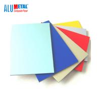 Chine alliage composé en aluminium extérieur 1100 de la feuille 1500mm de panneau de séparation de panneau de miroir de 3mm à vendre