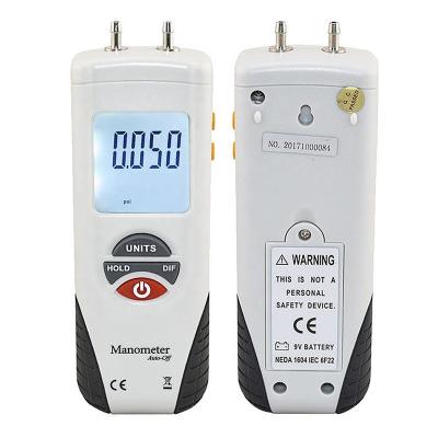 China HVAC Differential Gas Pressure Tester HT-1890 Pressure Gauge Hti Atmospheric Pressure Meter and Gauge HT-1890 for sale