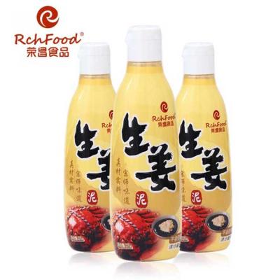 China Ramen flavoring fresh grated bulk ginger paste for sale