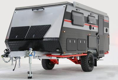 China Kleine Camper Off-Road RVs Standard Hardtops Campingplatz Anhänger Wohnwagen Camper Anhänger zu verkaufen