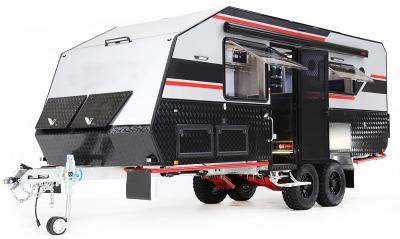 Κίνα Καμπινγκ Off Road Camper Caravan HQ19 πολυτελές ισχυρό ανεξάρτητο σύστημα ανάρτησης προς πώληση