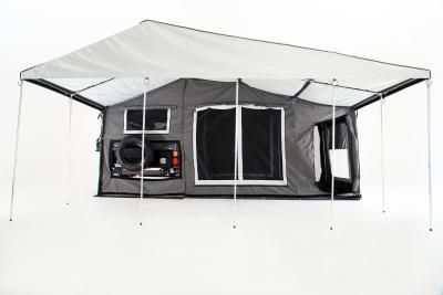 Chine Voyage Luxe RV Trailer Aluminium Hospitalité Convient Sécurisé Hébergement pour événements Cuisine complète à vendre