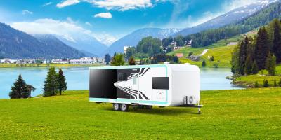 Cina Luxury Lightweight Travel Trailers Holiday Trailers RV Hotel Trailers in vendita