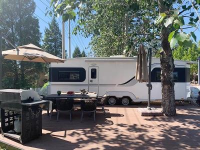 China Event Hospitality Trailers Hotel California Luxury Trailer RV Towable RV for sale