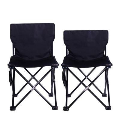 China Outdoor Folding Camping Chairs Folding Stool Portable Fishing Chair Logo Can Be Printed for sale