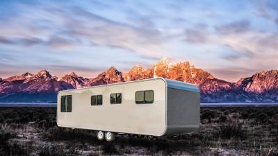 China Spacious and Comfortable Mobile Hotel Extended destination trailers for sale