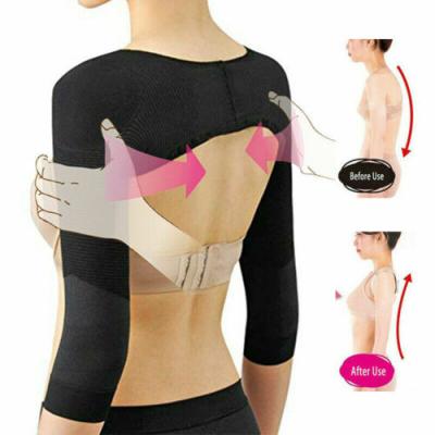 China Antibacterial Ladies Arm Shapers Full Body Slimming Posture Corrector Long Sleeves Fat Back Reduction Shapers For Women for sale