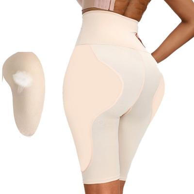 China Control Padded Hip Shapers Butt Lifter Shapewear Shorts Antibacterial Women's Waist Underwear Waist Trainers Tummy Shorts for sale