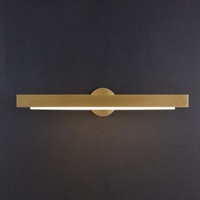 China Modern Modern Brass Artwork Picture LED Wall Sconce Light Fixtures for sale