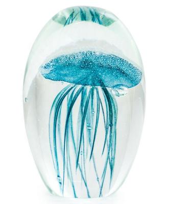 China China Murano Glass Jellyfish Paperweight for Home Decor for sale