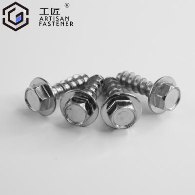 China HEX Self Drilling Screws M12 Hexagon Hex Flange Rubber Gasket Head SS316 Metal Stainless Steel Self Tapping Drilling Screws for sale