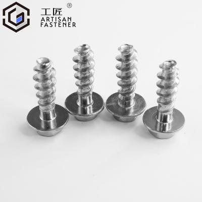 China Hot Sale Customized Standard Hexagon Pan Flange Serrated Hex.head Sheet Metal Tapping Screw With Washer for sale