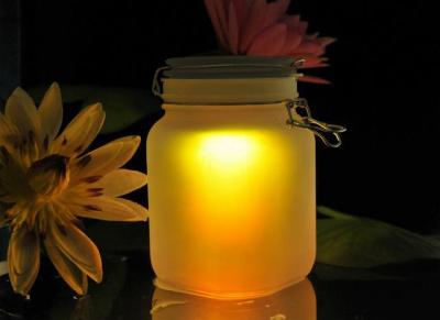 China solar jar solar sunjar lamp desktop sunjar solar lamp solar glass jar for sale