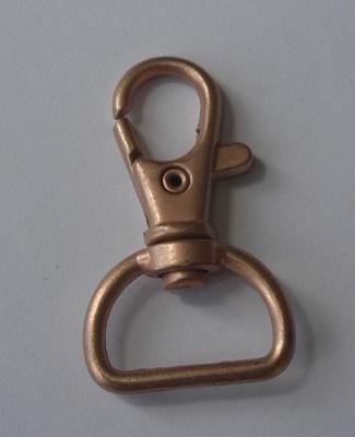 China Zinc alloy bag dog snap hook /swivel hook for sale